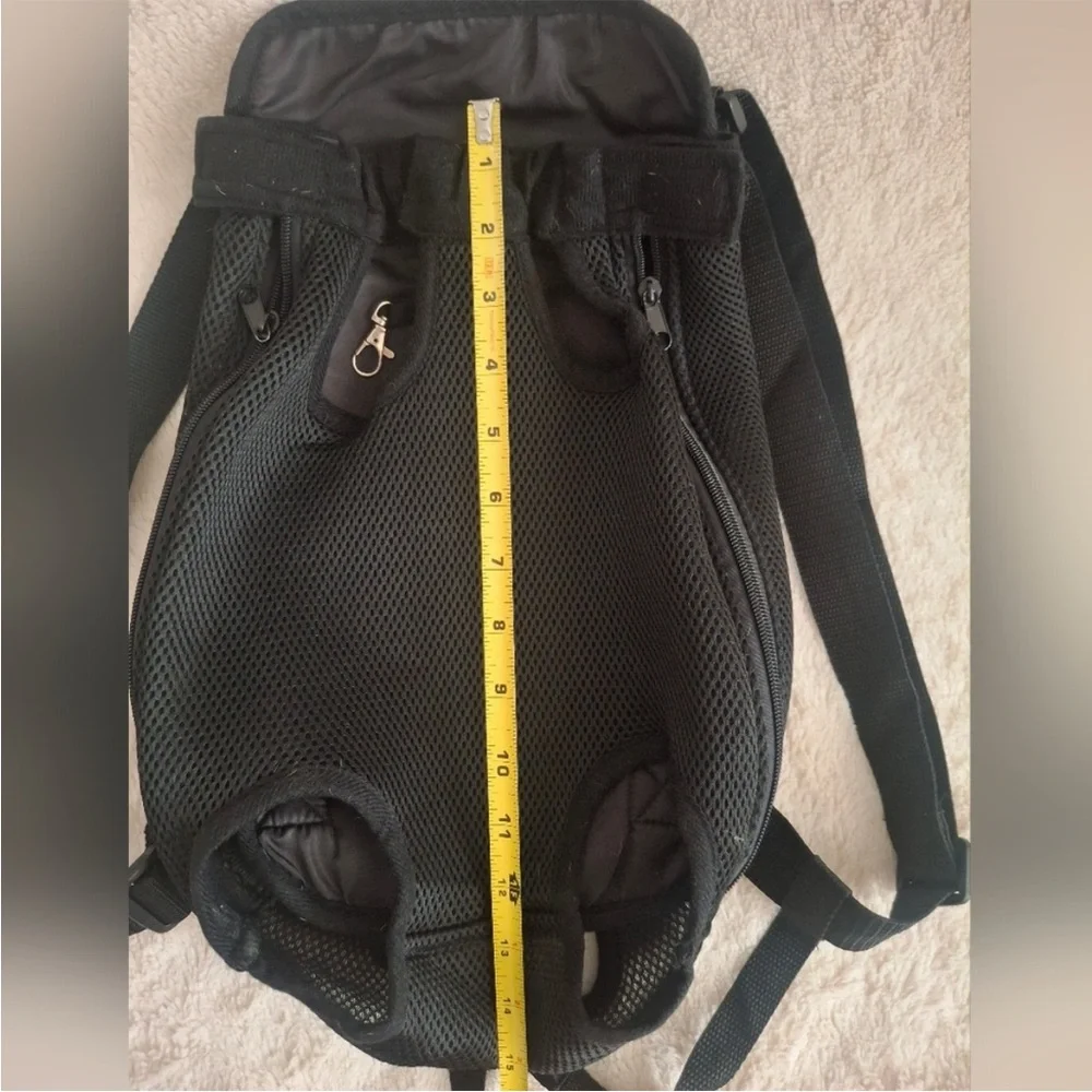 Breathable Mesh Black Dog Carrier